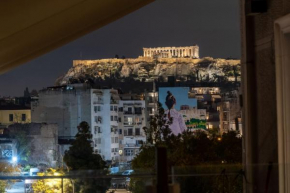 Chic Apartment - Patio Acropolis view